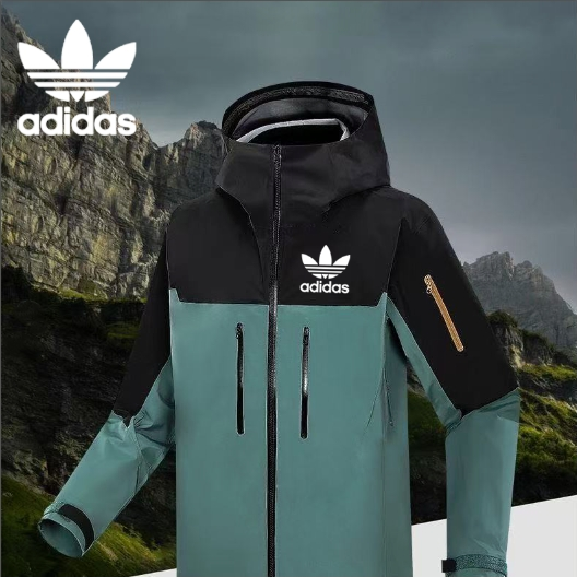 ADIDAS® 2024 nova zimska nepremočljiva, vetrno odporna in topla jakna s kapuco