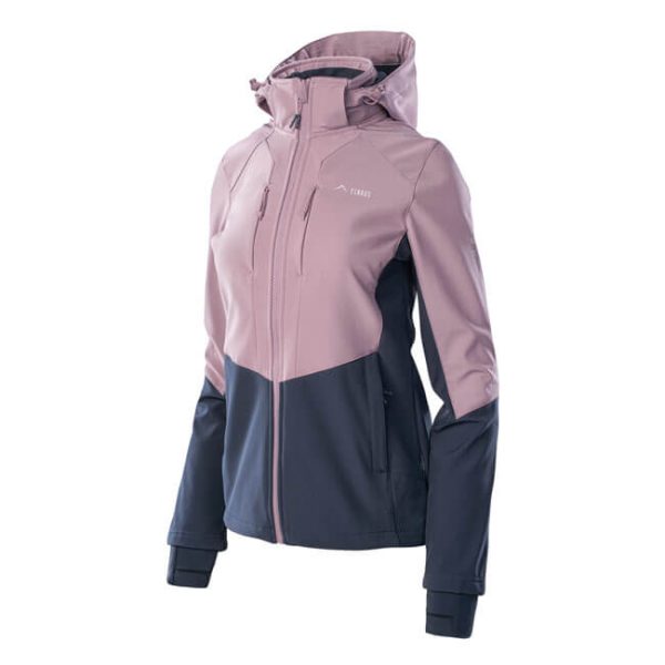 Elbrus ženska softshell jakna Signes – vijola