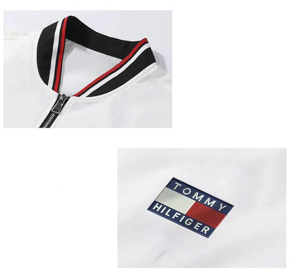 Tommy Hilfiger Jesen Zima Muški kaputi Bijela ulična modna Hot muška jakna